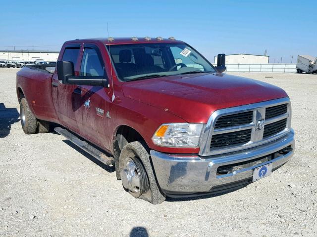 3C63DRGL1CG289953 - 2012 DODGE RAM 3500 S RED photo 1