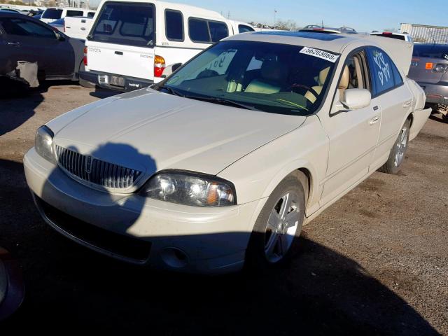1LNHM87A66Y628817 - 2006 LINCOLN LS CREAM photo 2