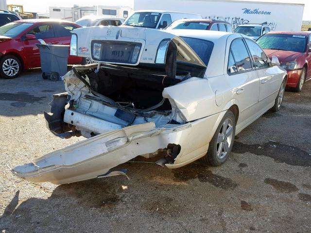 1LNHM87A66Y628817 - 2006 LINCOLN LS CREAM photo 4