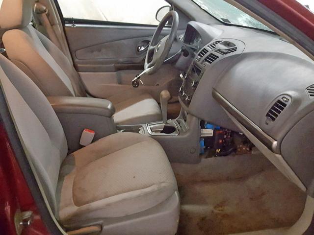 1G1ZS58F07F288867 - 2007 CHEVROLET MALIBU LS 栗色 照片 5