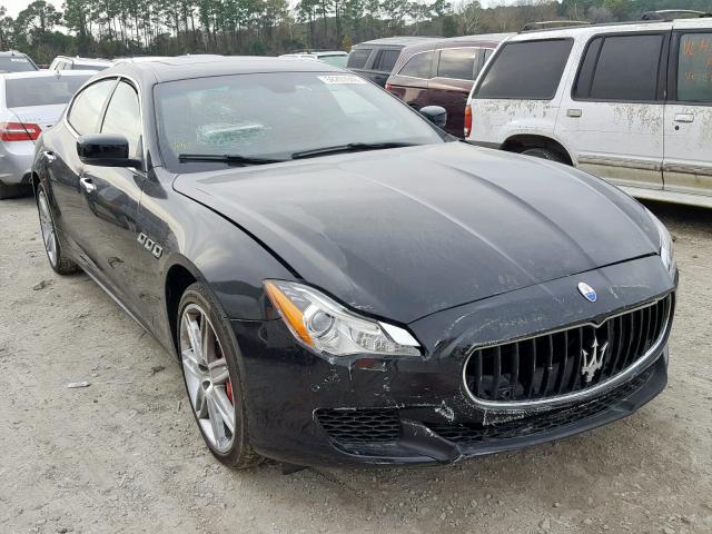 ZAM56RPA7G1188586 - 2016 MASERATI QUATTROPOR BLACK photo 1