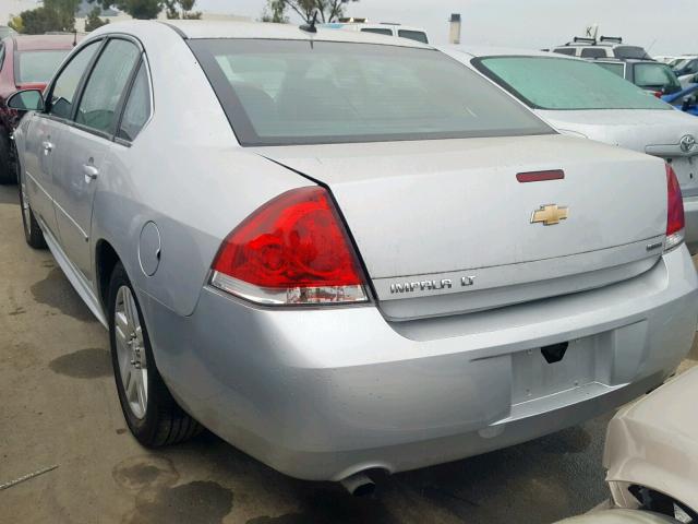 2G1WB5E37G1150991 - 2016 CHEVROLET IMPALA LIM SILVER photo 3