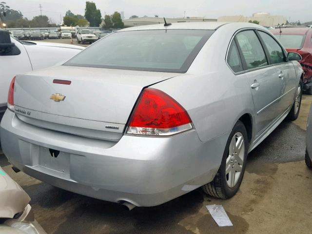 2G1WB5E37G1150991 - 2016 CHEVROLET IMPALA LIM SILVER photo 4