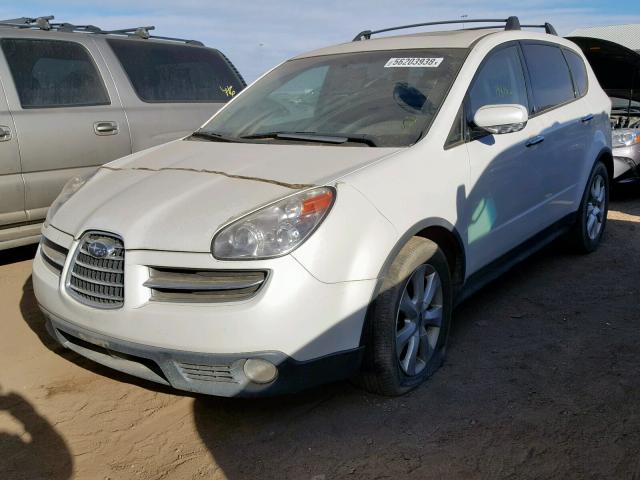 4S4WX85C164425859 - 2006 SUBARU B9 TRIBECA WHITE photo 2