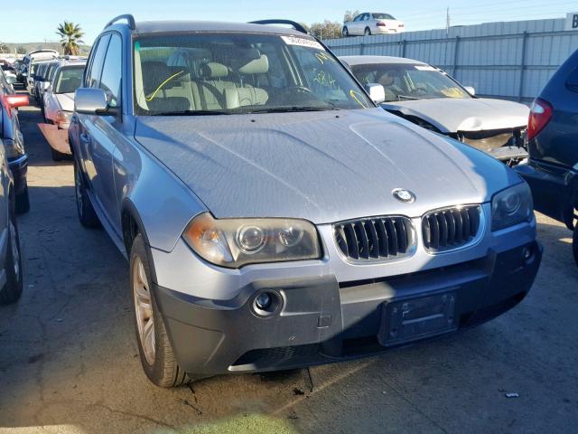 WBXPA93425WD20896 - 2005 BMW X3 3.0I GRAY photo 1