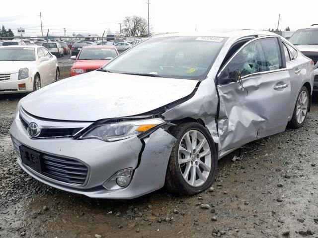 4T1BK1EB2DU044420 - 2013 TOYOTA AVALON BAS SILVER photo 2