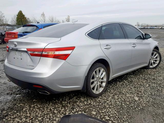 4T1BK1EB2DU044420 - 2013 TOYOTA AVALON BAS SILVER photo 4