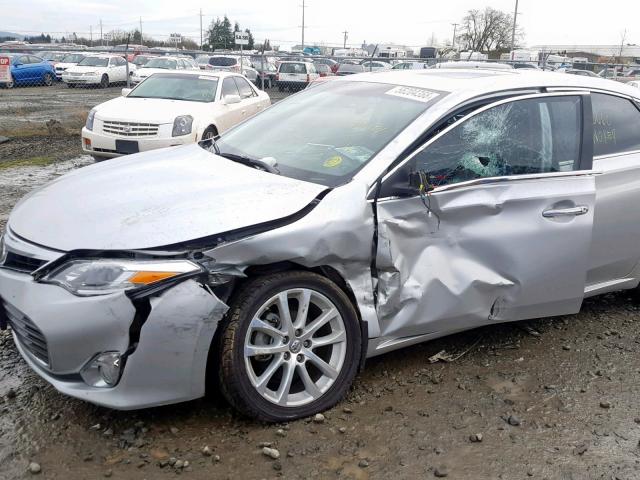 4T1BK1EB2DU044420 - 2013 TOYOTA AVALON BAS SILVER photo 9