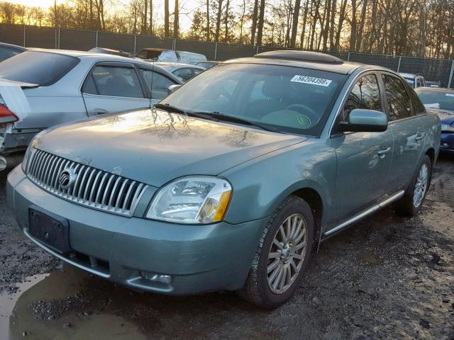 1MEHM43196G612215 - 2006 MERCURY MONTEGO PR GREEN photo 2