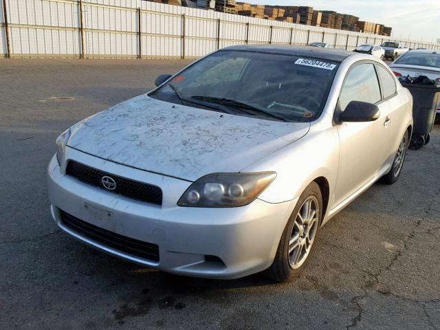 JTKDE167X80230520 - 2008 TOYOTA SCION TC ვერცხლისფერი ფოტო 2