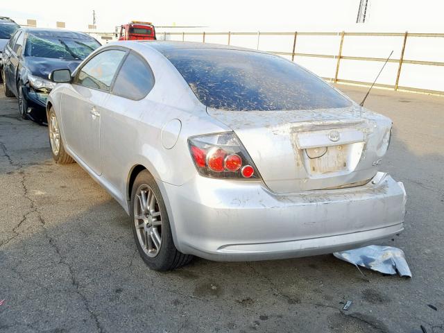 JTKDE167X80230520 - 2008 TOYOTA SCION TC ვერცხლისფერი ფოტო 3