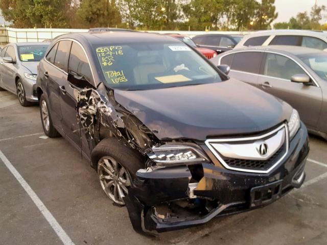 5J8TB3H52HL003843 - 2017 ACURA RDX TECHNO BLACK photo 1