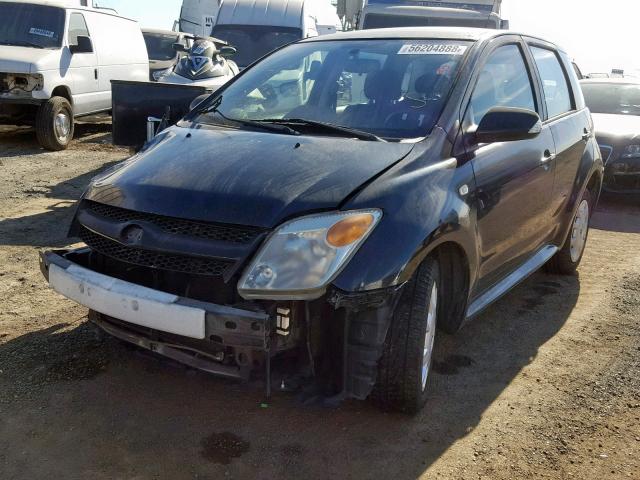 JTKKT624865011660 - 2006 TOYOTA SCION XA BLACK photo 2