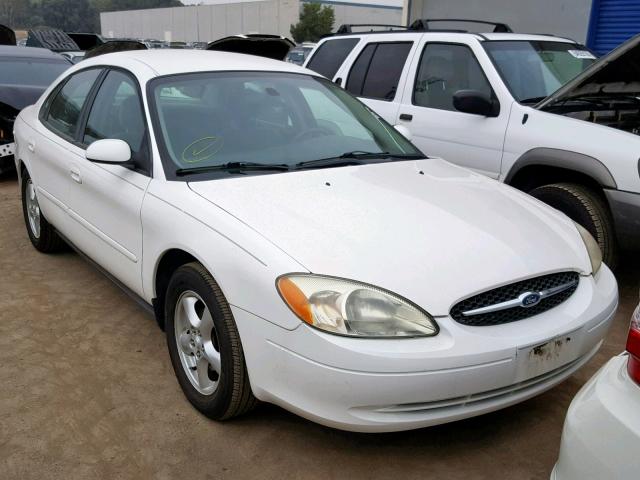 1FAFP55223G218665 - 2003 FORD TAURUS SES WHITE photo 1