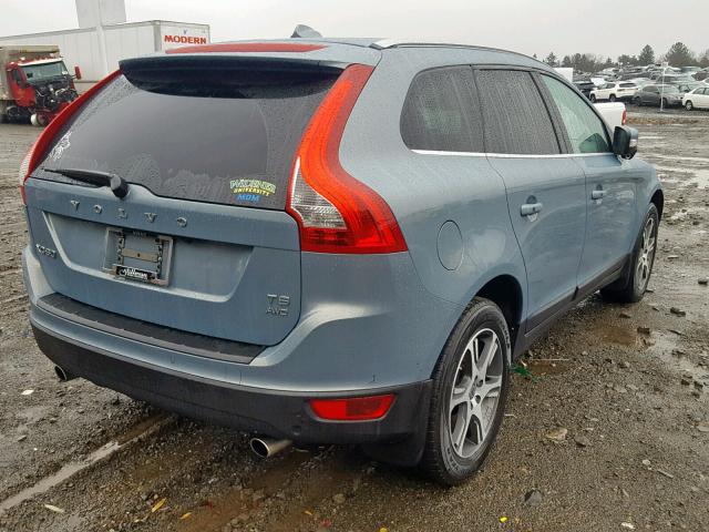 YV4902DZ5B2152985 - 2011 VOLVO XC60 T6 BLUE photo 4