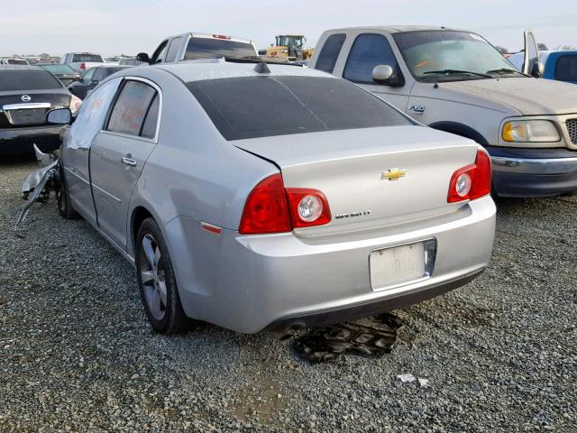 1G1ZC5E06CF117869 - 2012 CHEVROLET MALIBU 1LT 银色 照片 3
