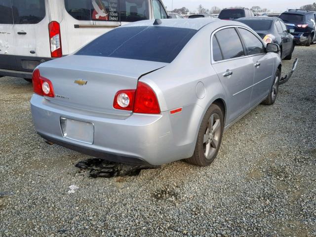 1G1ZC5E06CF117869 - 2012 CHEVROLET MALIBU 1LT 银色 照片 4