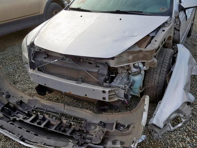 1G1ZC5E06CF117869 - 2012 CHEVROLET MALIBU 1LT 银色 照片 9