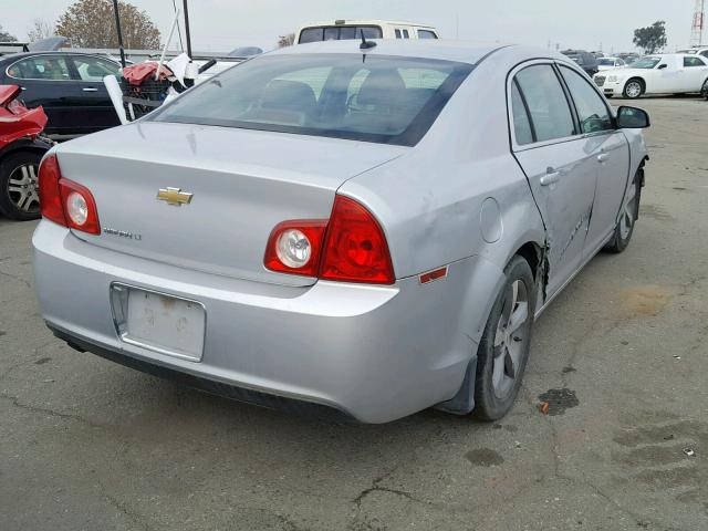1G1ZC5E16BF122402 - 2011 CHEVROLET MALIBU 1LT GRAY photo 4