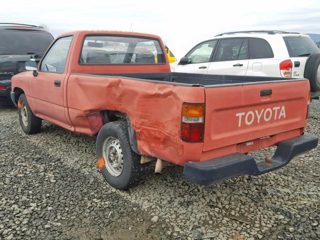 JT4RN81A7P5164681 - 1993 TOYOTA PICKUP 1/2 RED photo 3