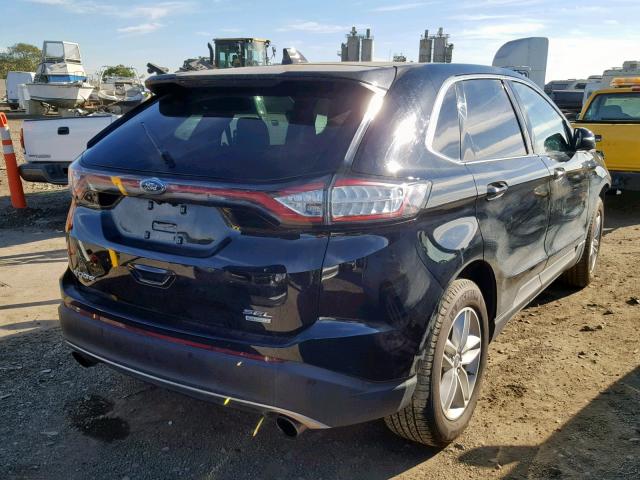 2FMPK3J99HBB74601 - 2017 FORD EDGE SEL BLACK photo 4