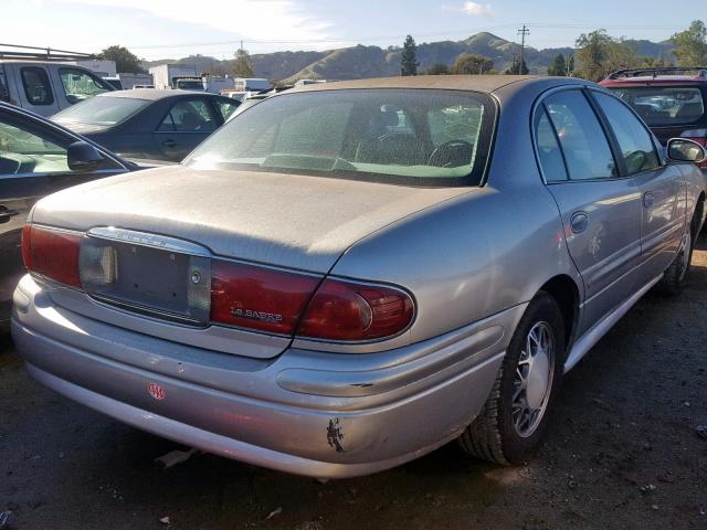 1G4HP54K644149160 - 2004 BUICK LESABRE CU SILVER photo 4