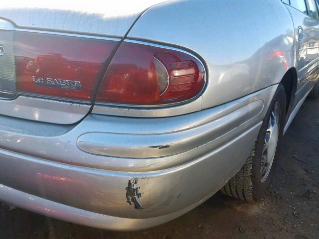 1G4HP54K644149160 - 2004 BUICK LESABRE CU SILVER photo 9