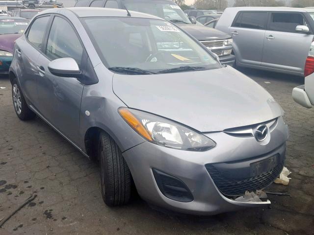 JM1DE1KY1E0172508 - 2014 MAZDA MAZDA2 SPO SILVER photo 1