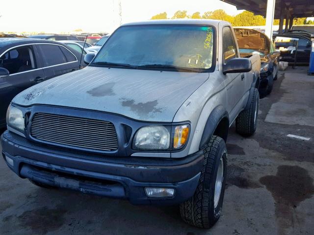 5TENM92N43Z242303 - 2003 TOYOTA TACOMA PRE SILVER photo 2