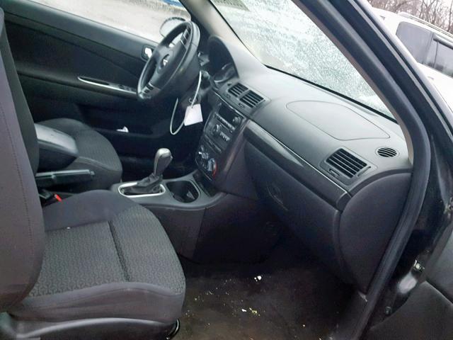 1G2AS18H297228136 - 2009 PONTIAC G5 BLACK photo 5