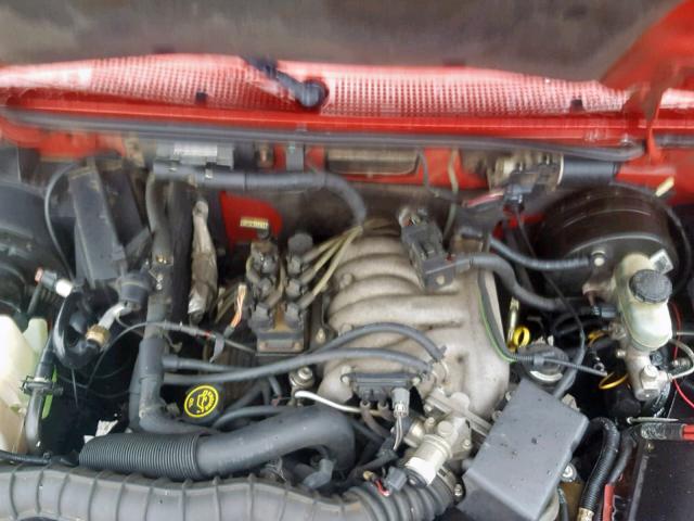 4F4YR12V1YTM22934 - 2000 MAZDA B3000 MAROON photo 7