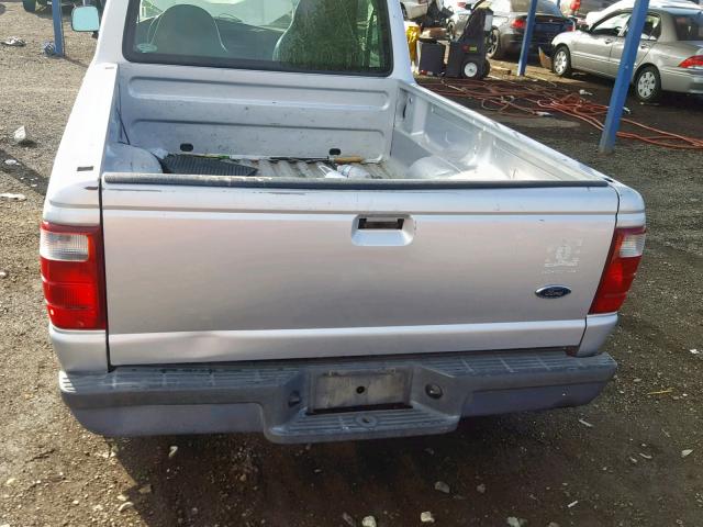 1FTYR10D82PA80157 - 2002 FORD RANGER SILVER photo 6