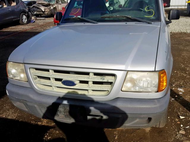 1FTYR10D82PA80157 - 2002 FORD RANGER SILVER photo 9