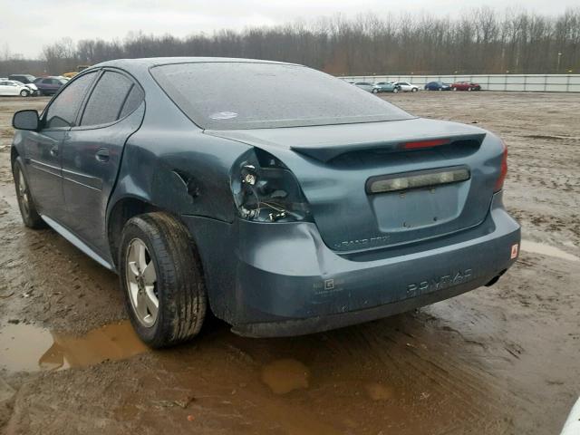 2G2WP552161233450 - 2006 PONTIAC GRAND PRIX BLUE photo 3