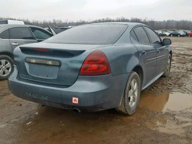 2G2WP552161233450 - 2006 PONTIAC GRAND PRIX BLUE photo 4
