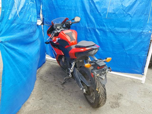 MLHPC4404H5400176 - 2017 HONDA CBR500 RA- RED photo 3