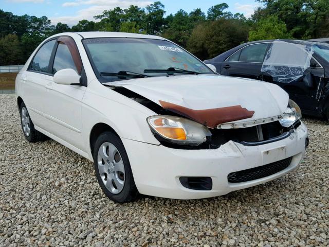 KNAFE121285558788 - 2008 KIA SPECTRA EX WHITE photo 1