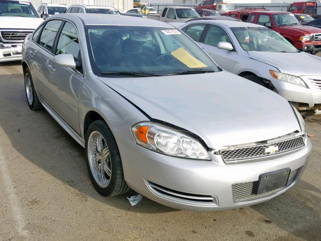 2G1WA5E39E1130323 - 2014 CHEVROLET IMPALA LIM SILVER photo 1