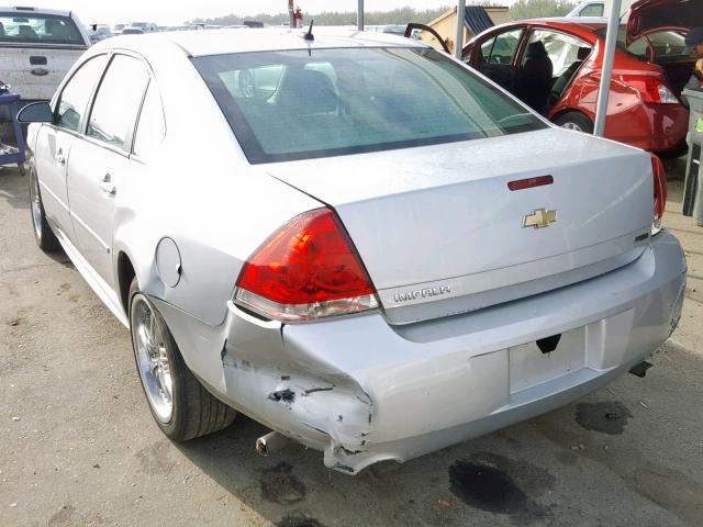 2G1WA5E39E1130323 - 2014 CHEVROLET IMPALA LIM SILVER photo 3