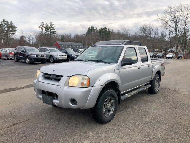 1N6ED27Y44C458899 - 2004 NISSAN FRONTIER C SILVER photo 1