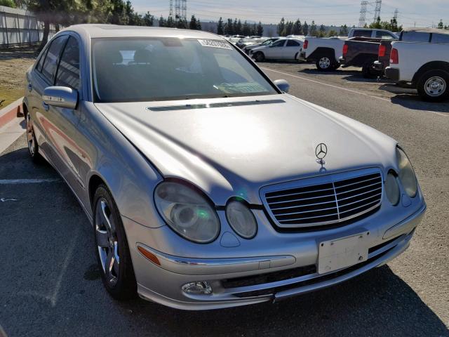 WDBUF70J03A184435 - 2003 MERCEDES-BENZ E 500 SILVER photo 1