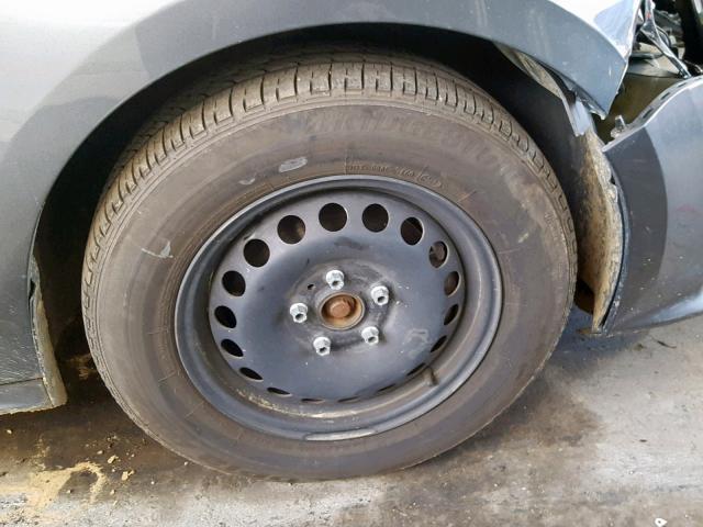 3VW2K7AJ9FM400614 - 2015 VOLKSWAGEN JETTA BASE GRAY photo 9