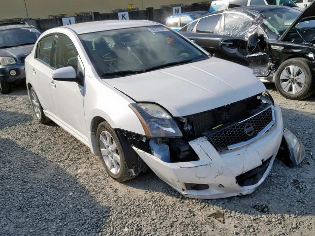 3N1AB6APXCL624024 - 2012 NISSAN SENTRA 2.0 WHITE photo 1