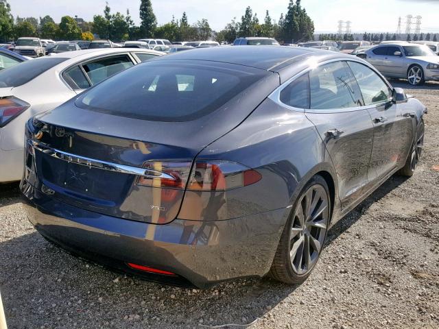 5YJSA1E23JF274155 - 2018 TESLA MODEL S CHARCOAL photo 4