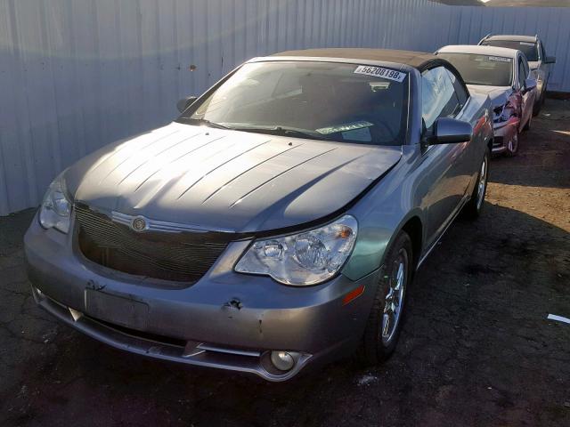 1C3LC55R28N135492 - 2008 CHRYSLER SEBRING TO BLUE photo 2