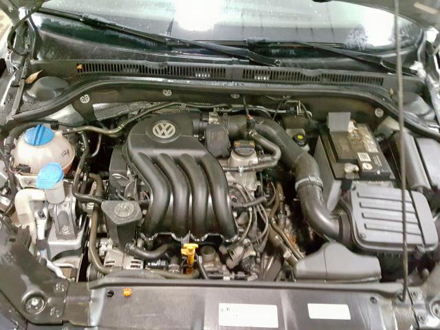 3VW2K7AJ9DM209983 - 2013 VOLKSWAGEN JETTA BASE Արծաթագույն լուսանկար 7
