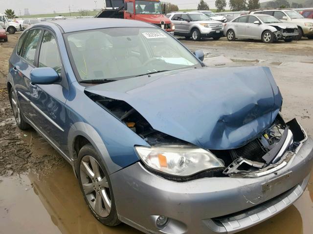 JF1GH63658H827893 - 2008 SUBARU IMPREZA OU BLUE photo 1