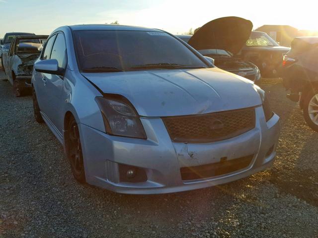 3N1AB6AP7CL618441 - 2012 NISSAN SENTRA 2.0 SILVER photo 1