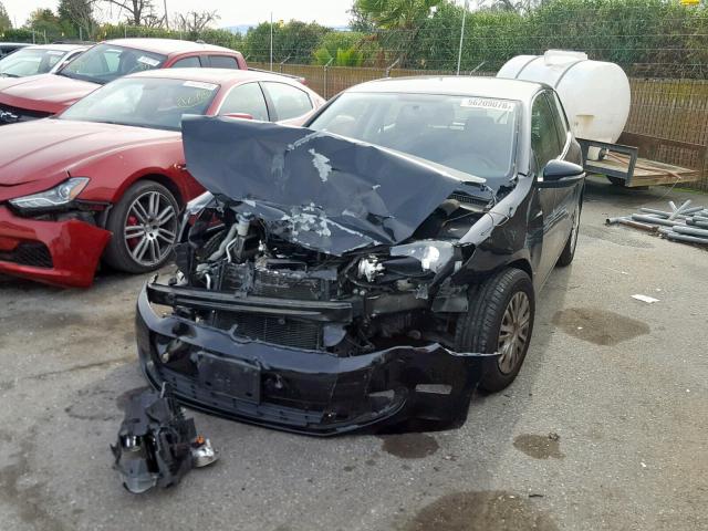 WVWAB7AJ8BW140652 - 2011 VOLKSWAGEN GOLF 黑色 照片 2