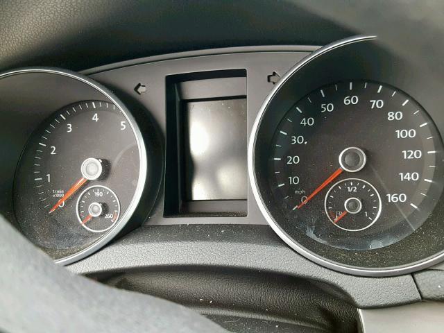 WVWAB7AJ8BW140652 - 2011 VOLKSWAGEN GOLF 黑色 照片 8